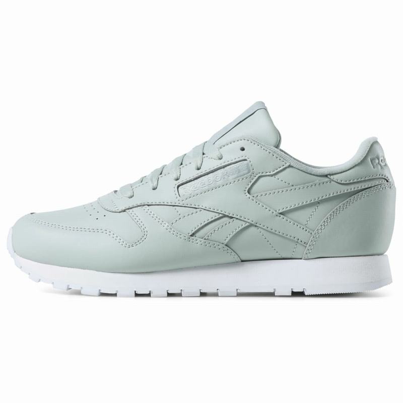 Reebok Classic Leather Tenisky Damske - Modre/Biele TM7940RP